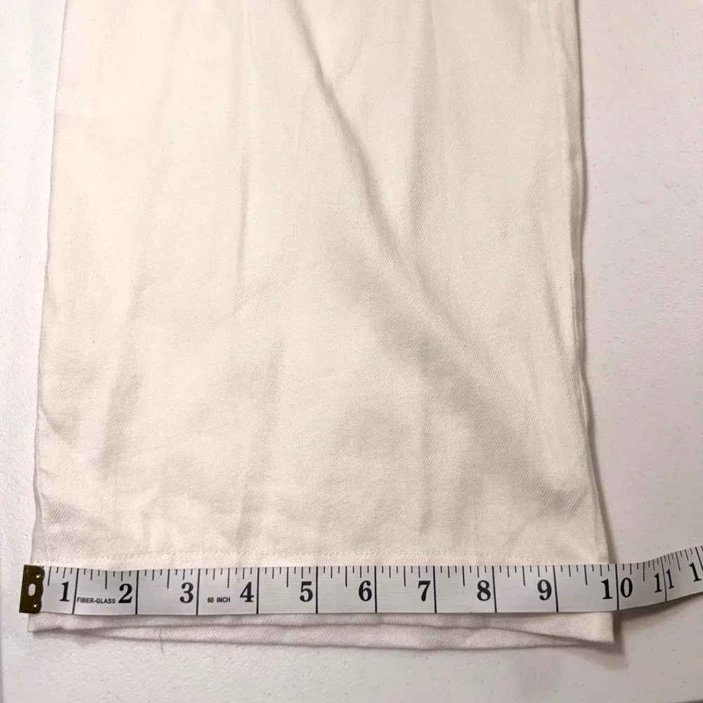 Tommy Bahama Men's 2XLB White Linen Blend Drawstring Beach Pants Relaxed Fit